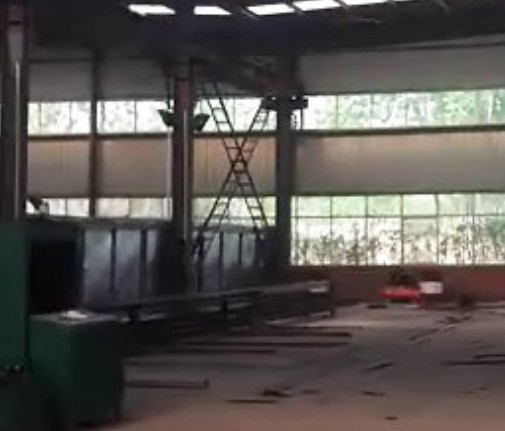 燈桿設備加工視頻